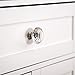 BINO 4-Pack Crystal Drawer Knobs - 1.5