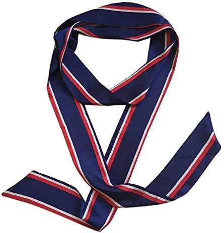 Ribbon Scarf for Women Handbag Wrap Handle Satin Belt Sash Necktie Neck Scarf PSSD01