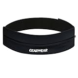 GEARWEAR Waistband Running Belt for iPhone 8 X 7 Plus Phone Holder Women Men Travel Money for Samsung Galaxy for Wallking Fitness Jogging Workout Runner Athlete Sports