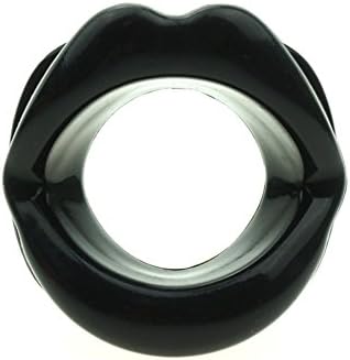 Butterfly vibration delay ring lock Jingshi ring open plug (pink) (black)