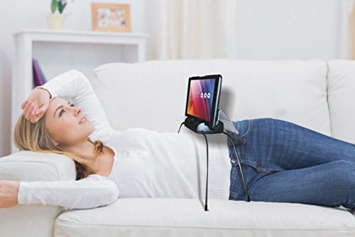 Adjustable Tablet Stand, Universal Smartphone Holder for Bed, Sofa, Table or Any Uneven Surfaces | Hands-free Flexible Spider Legs for iPad Pro/iPad Air/Air 2, iPhone 7 Plus, Samsung, Kindle