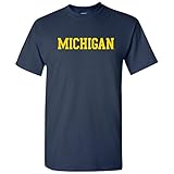 NCAA Basic Block, Team Color T Shirt, College, University