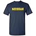 NCAA Basic Block, Team Color T Shirt, College, University