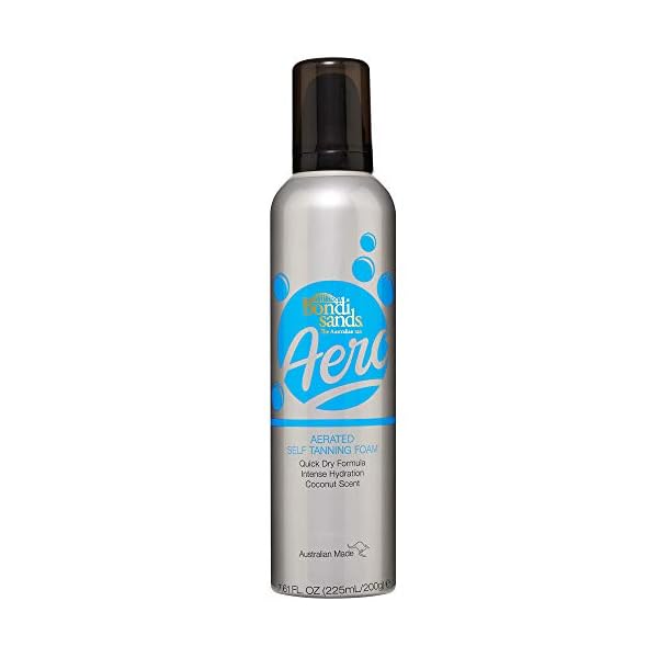 Bondi-Sands-Aero-Dark-Self-Tanning-Foam-Lightweight-Fast-Drying-Aerosol-Formula-Absorbs-Deeper-to-Give-Skin-a-Long-Lasting-Bronzed-Glow-Vegan-Cruelty-Free-Coconut-Scent-225-mL761-Oz Bondi Sands Aero Light/Medium Self-Tanning Foam | Lightweight, Fast-Drying Aerosol Formula Absorbs Deeper to Give Skin a…