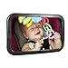 Baby Car Mirror for Back Seat - View Rear Facing Infant in Backseat - Shatter proof - Gil'O