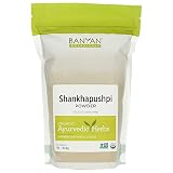 Banyan Botanicals Shankhapushpi Powder - Certified Organic, 1 Pound - Evolvulus alsinoides - Supports a healthy nervous system and optimal brain function*