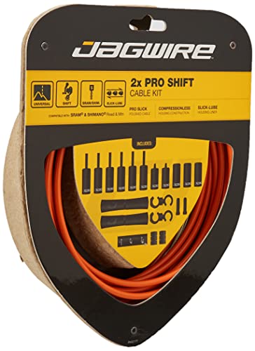 Jagwire PCK506 Kabel- und Kabel-Set, Unisex, Erwachsene, Orange, TU EU