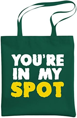 YOU'RE IN MY SPOT - sheldon funny show - Heavy Duty Tote Bag, Forest
