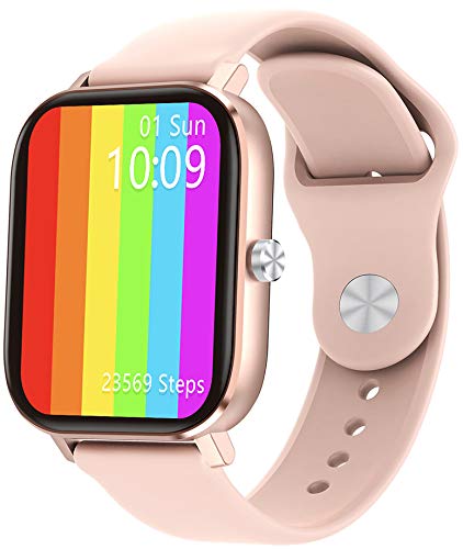 jpantech Smartwatch,Chiamate Bluetooth, Orologio Fitness Tracker,con Monitor dell'ossigeno nel Sangue, Impermeabile IP68…