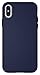 Diztronic iPhone X/XS Case, Full Matte Soft Touch Slim-Fit Flexible TPU Case for Apple iPhone X/XS (Dark Blue)
