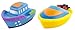 WolVol Pack of 10 Kids Bath Toys Floating Bathtub Toy Cars Train Boat Aircraft Vehicles