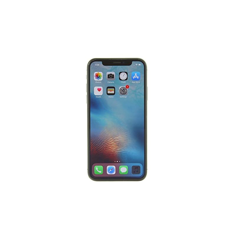 Apple iPhone X, GSM Unlocked, 64GB Space Gray [Cert Refurb] Tello HQ