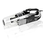 Car Vacuum Cleaner 120W, Tcisa 12V Stainless Steel Filter Cyclonic Wet Dry Portable Handheld Auto Hand Vacuum, 16.4FT Power Cord, Black