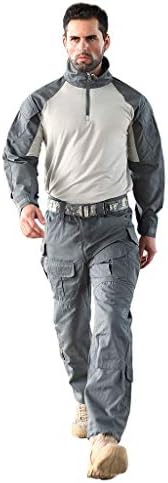 Tlmydd 作業服スポーツセット快適な通気性のスポーツ登山乗馬戦争グレートレーニングスーツメンズボトムスジャケットセット 販売期間 限定のお得なタイムセール 迷彩 L Size