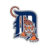Detroit Tigers MLB car bumper sticker decal (4