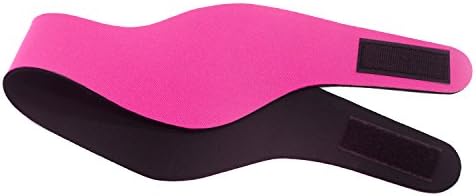 Outfun Swimming & Running Hair and Ear Guard Soft Headband Pink