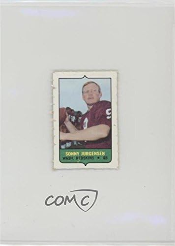 Sonny Jurgensen (Football Card) 1969 Topps - Mini-Cards (4-in-1) - Single Card from Quad #SOJU