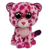 Ty Beanie Boos Glamour Leopard Plush, Pink