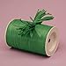 Emerald Green Matte Raffia Ribbon, 1/4