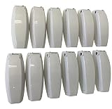 12 PCS. - RV Camper Trailer Baggage Door Clip COMPARTMENTCATCH Holders 888 White