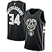 Majestic Athletic Youth Milwaukee Bucks Giannis Antetokounmpo Jersey Black