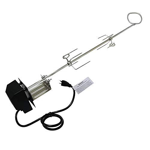 BBQration Upgraded SUS304 Gas Grill Rotisserie Kit for er 7519