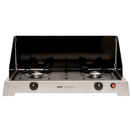 HPV Edelstahl Gaskocher Tango 2-flammig