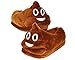 BEST OF SOURCE Fun Warm Cute EMOJ Winter Smiley Poop Shoes Unisex Adult Slippers