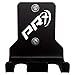 PRx Performance Double Barbell Storage, Wall Mounted Hanging Bar Holder, American Steel, Black Powder Coated, Space Saving Commercial or Home Gym Accessorythumb 1