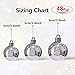 Rongyuxuan 48ct Christmas Ball Ornaments, Shatterproof Christmas Decorations Tree Balls Festival Widgets Pendant Hanging for Holiday Wedding Party Decoration