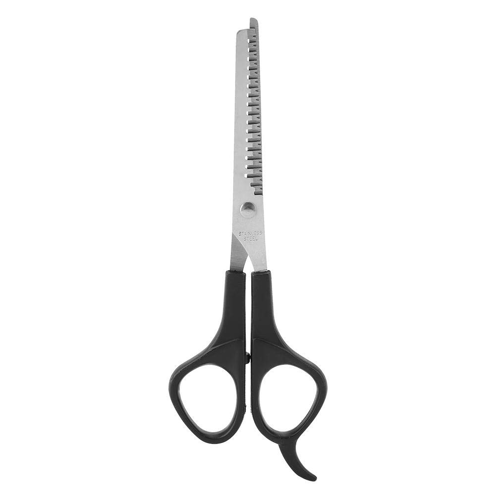 Pet Hair Thinning Shears for Dogs Cats & Puppies Deshedding Grooming Scissors Sharp Stainless Steel Sawtooth Scissors for Trimming Long Pet Hairs