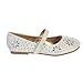 Swea Pea & Lilli Girls Rhinestone Flats with Strap