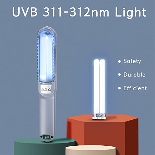 DGQY UV Light Therapy 311nm UVB Photoyherapy with Timer for Home Use