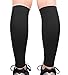 Doc Miller Compression Calf Sleeve for Men & Women – 20-30mmHg Graduated Support for Running, Shin Splints, Calf Strain – Knee High, Small to 6XL Plus Size