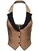 FPT Womens Stretchy Cropped Halter Vest LATTE MEDIUM
