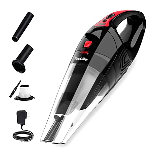VacLife Handheld Vacuum Car Vacuum Cordless Hand Vacuum, Model H106, Red (VL106) Pricepulse