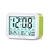 FIVE 0 EIGHT Digital Talking Alarm Clock with 4.5'' Display, Smart Backlight, 3 Alarms,7 Ring for Desk, Shelf, Table, Bedroom