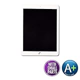 Group Vertical Touch Screen Digitizer LCD Assembly w/Sleep/Wake Sensor Compatible with Apple iPad Air 2 White (A1566, A1567)