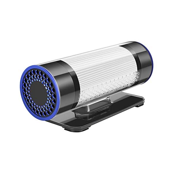 Queenty Car Air Purifier True Hepa Active Carbon Filter Home Air