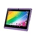 iRULU eXpro X1 7 Inch Google Android Tablet PC, 1024x600 Resolution, 16GB Nand Flash, Wi-Fi, Games, Dual Cameras (Purple)