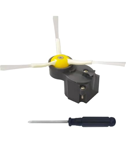 Roomba Side Brush Motor Module Kit With 3 Brushes – For E5, E6, I3, I7, J7 & 500-900 Series