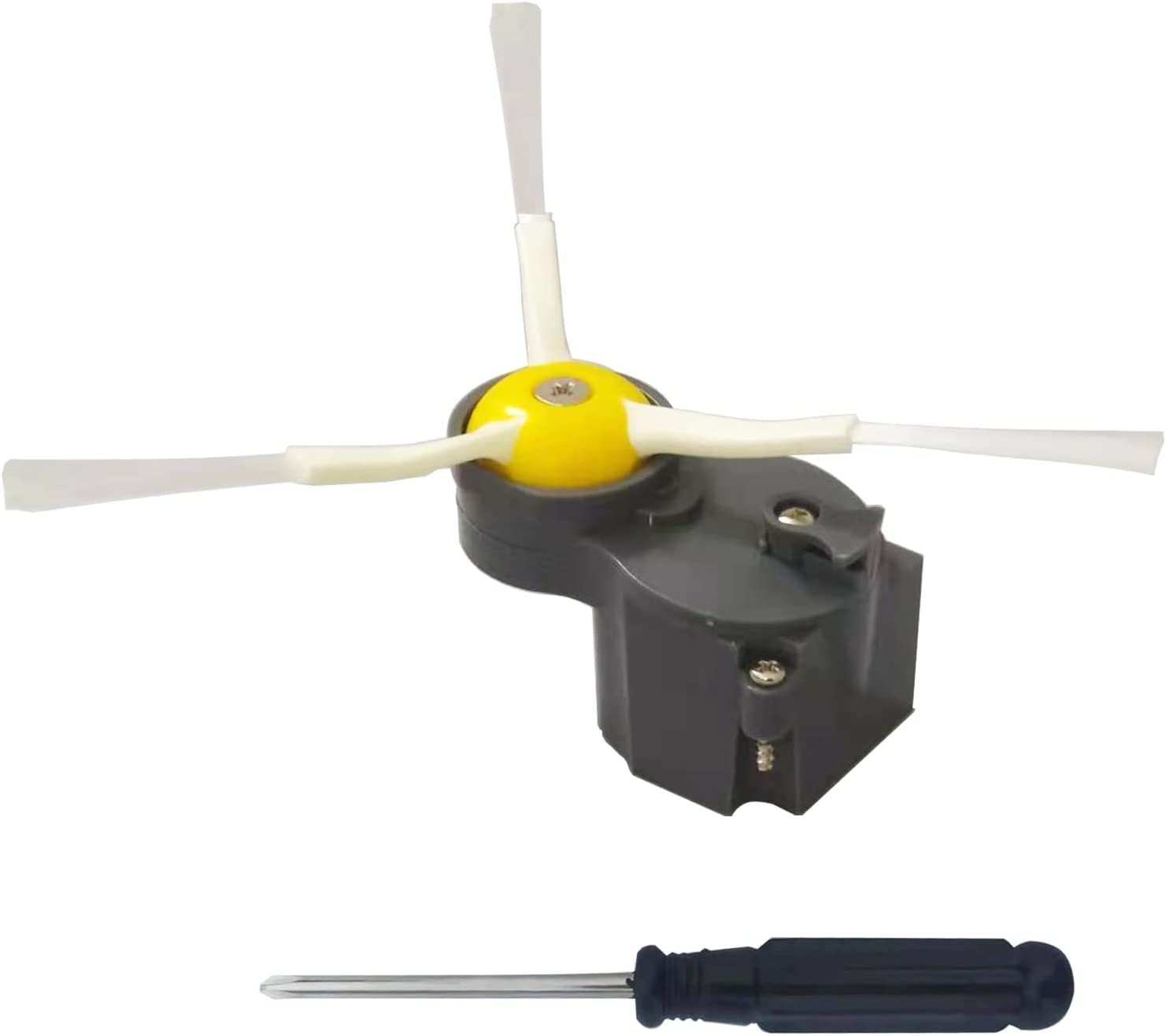 Photo 1 of Replacement Side Brush Motor for IRobot Roomba 900,800,700 and 600 Series 960 980 985 860 870 877 880 890 891 895 805 761 770 780 790 614 650 665 671 675 690 694 with Brush and Screwdriver