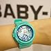 Casio Baby G Blue Dial Polyurethane Strap Ladies Watch BGA-190-3B