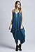 Fashion Secrets Solid Women Harem Overall Summer Jumpsuit Romper
