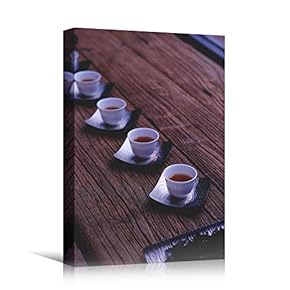 signwin Canvas Wall Art Tea Coffee Drinks Farmhouse/Country...