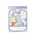 Plastic Bib Winnie the Pooh 1st Birthday Day Boy 13.25
