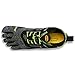 Vibram Men's KMD EVO Cross Training Shoe, Black/Yellow,42 EU/9.5-10 M US