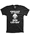 Guerrilla Tees Friends Don't let Friends Skip Leg Day Shirt Funny Weightlifting Workout Gear, Large Black