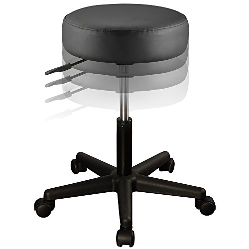 Mt Massage Tables Pneumatic Rolling Massage Stool, Purple