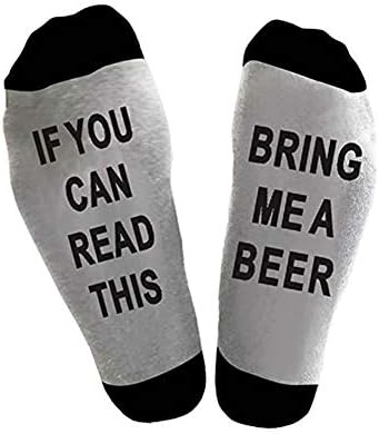 If You Can Read This Bring Me Some Wine Socks Comfortable Fuzzy Gift Idea For Mother, Wife, or Friend
